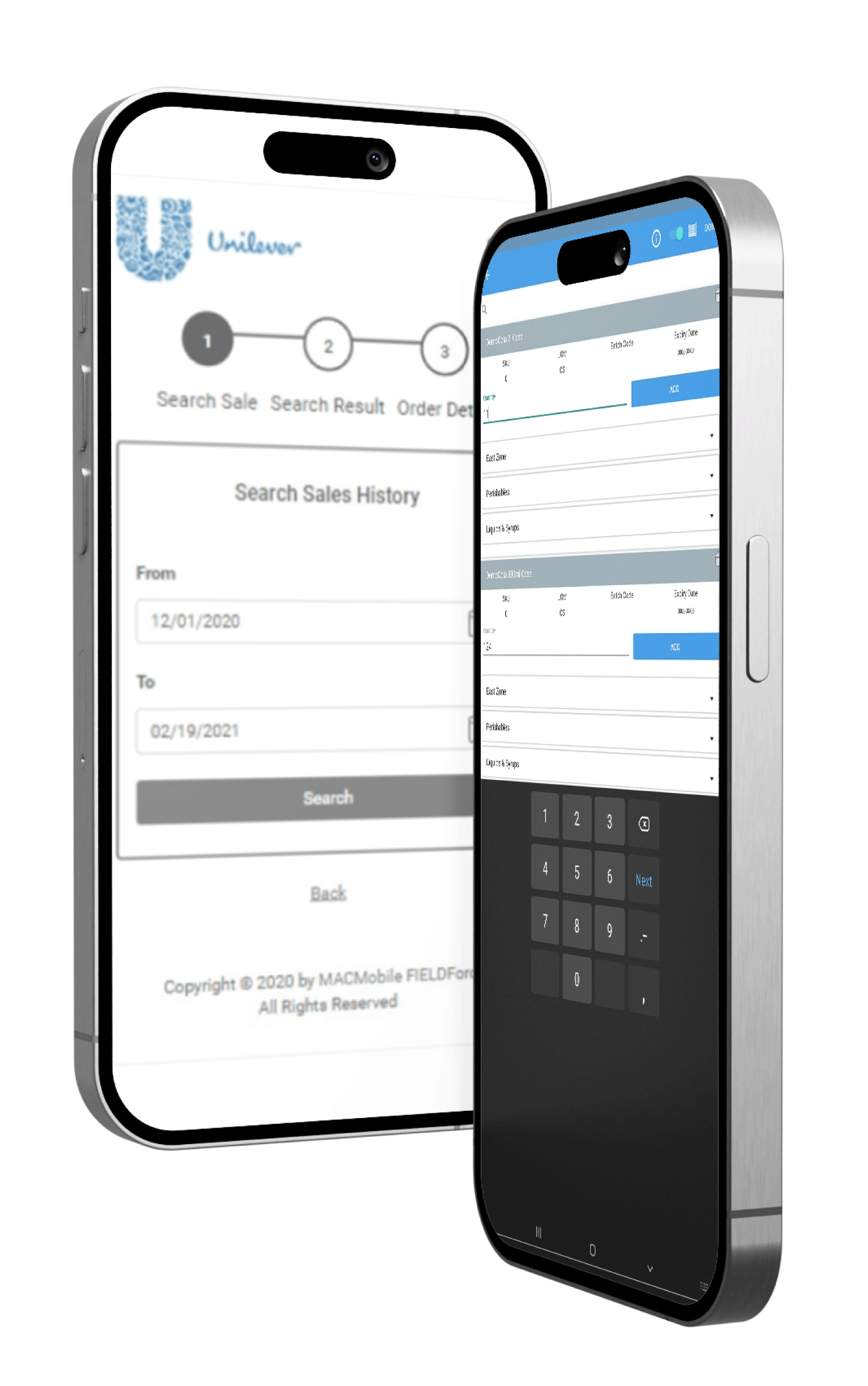 b2b ecommerce dashboards on mobile phone for B2B eCommerce automation software